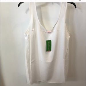 NWT Lilly Pulitzer Silk Cosmos Top